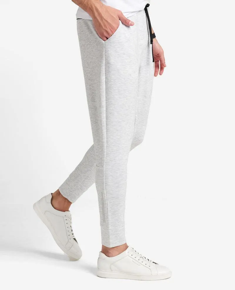 Fleece Terry Jogger - Lt Grey Heather
