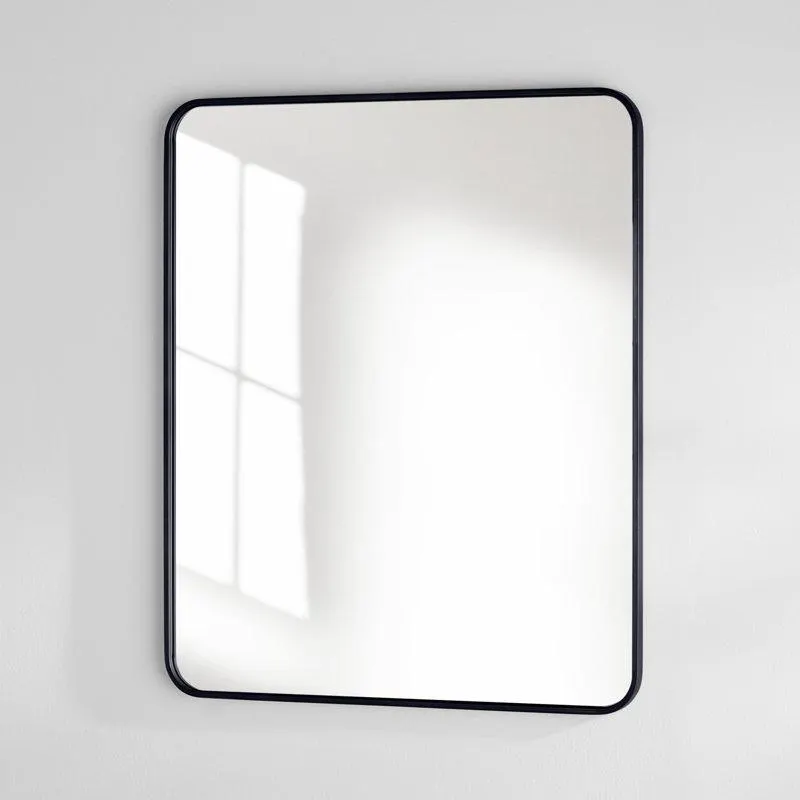 Sabine Metal Rounded Rectangle Wall Mirror