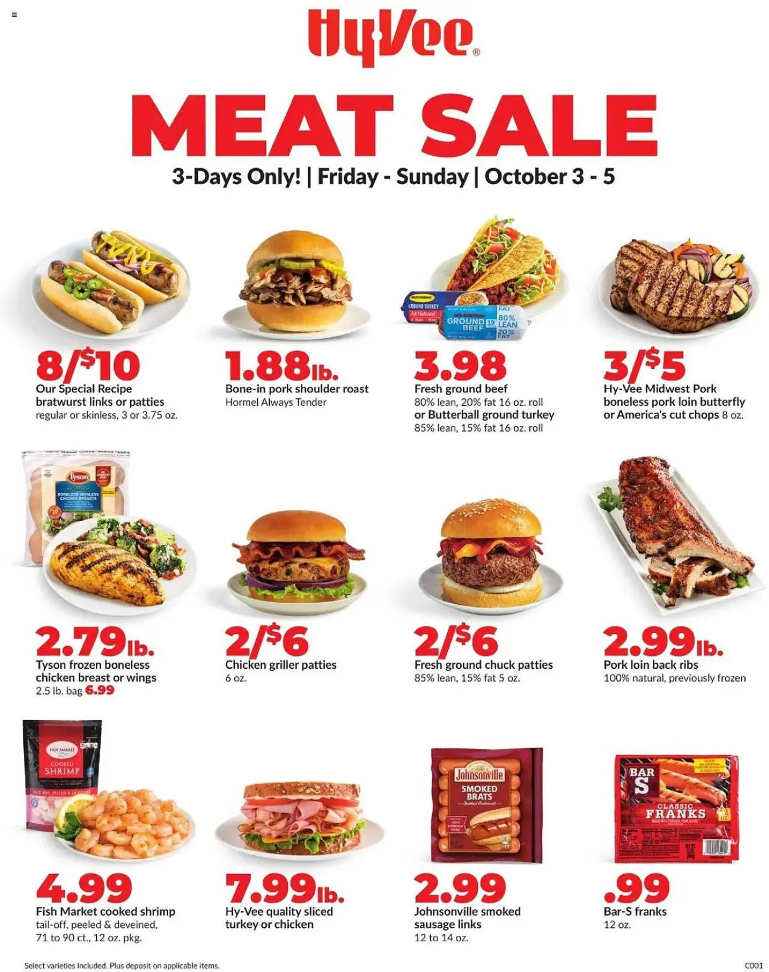 Weekly ad Hy-Vee weekly ad from October 3 to October 5 2025 - Page 1