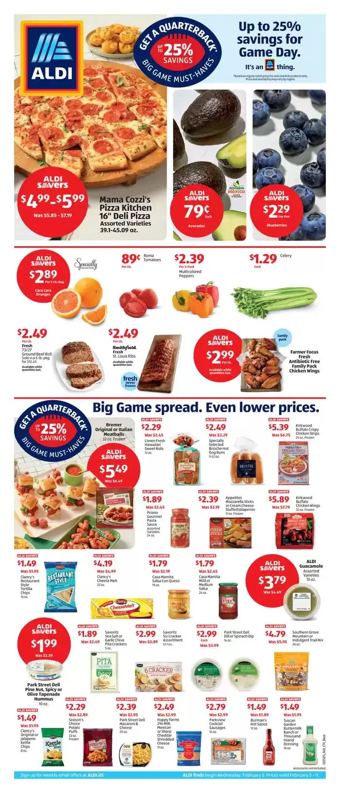 Weekly ad Weekly Ad Aldi from February 5 to February 11 2025 - Page 1