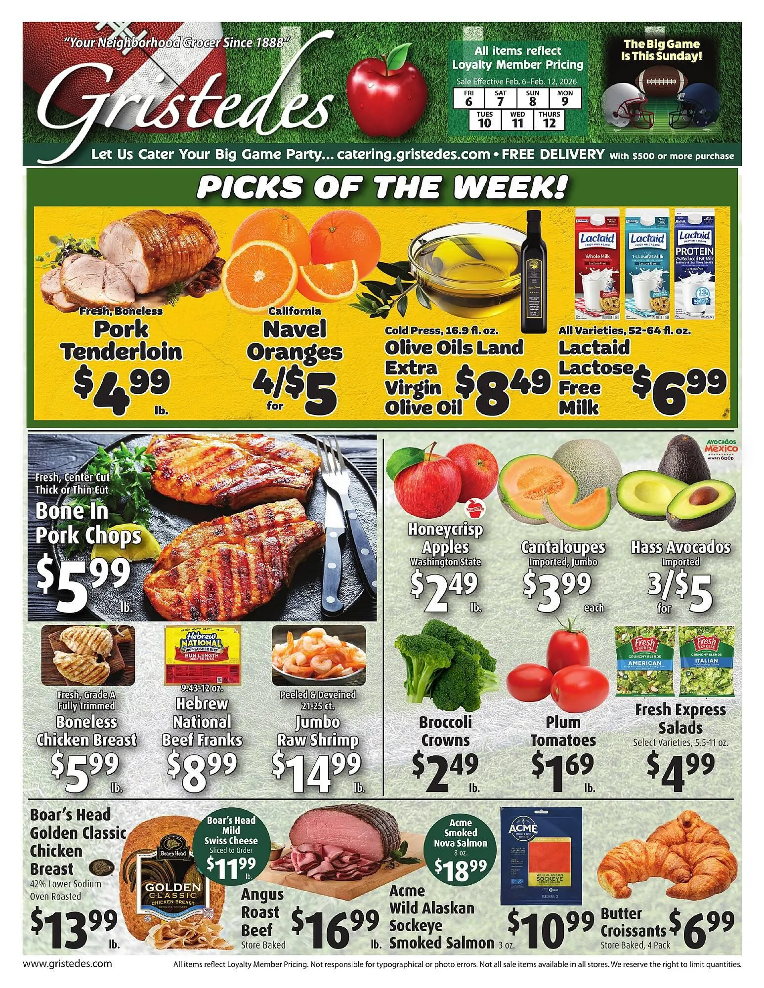 Gristedes circular - 1