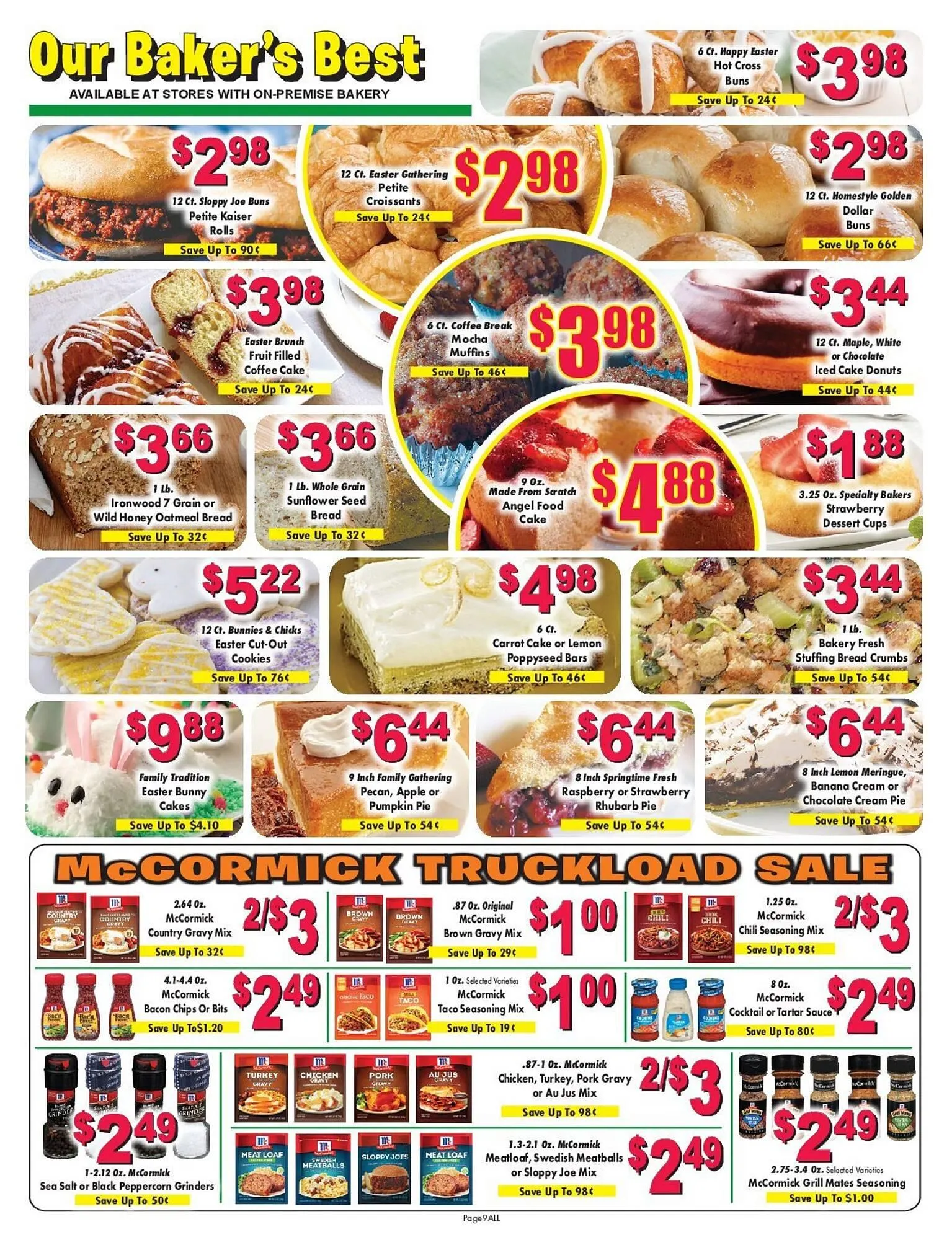 Weekly ad Miners County Market weekly ad from March 26 to April 11 2026 - Page 9
