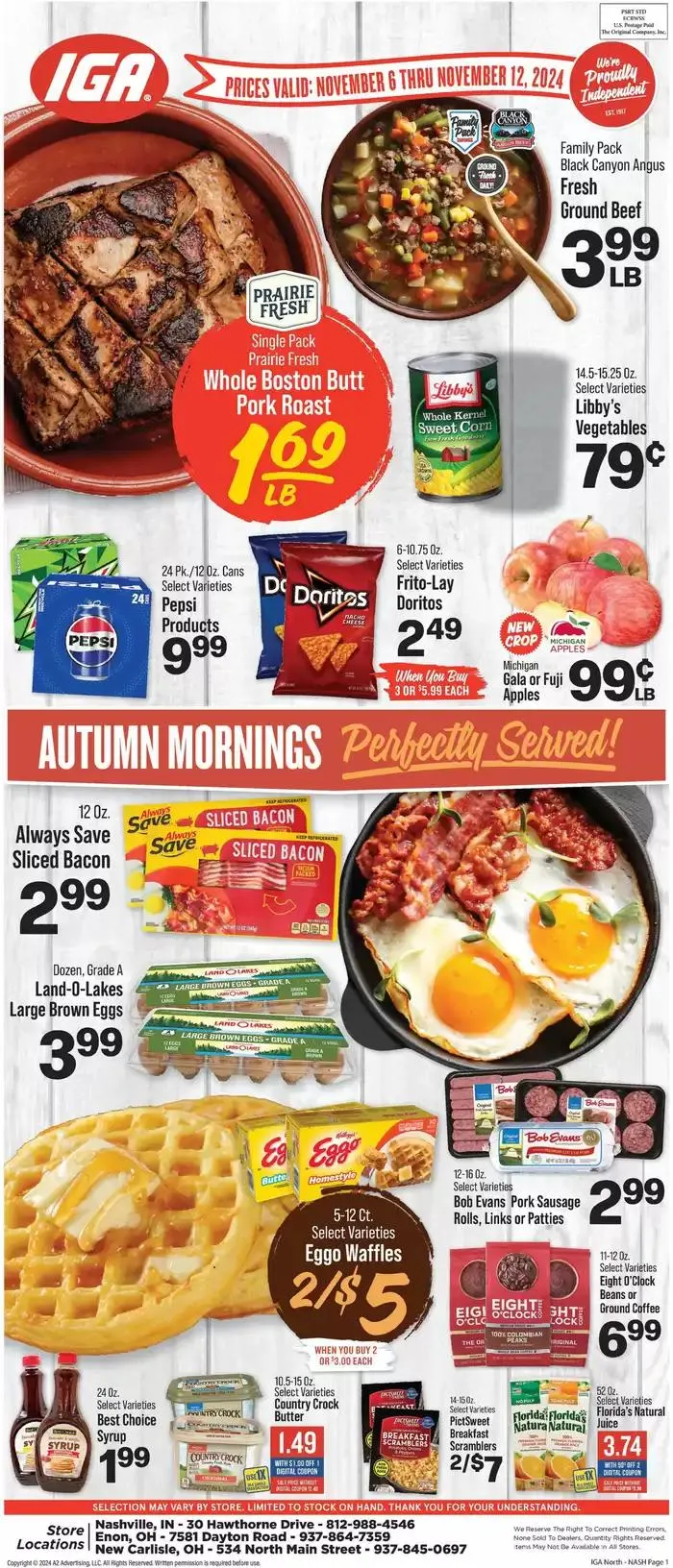 Weekly ad Our best bargains from November 6 to November 12 2024 - Page 1