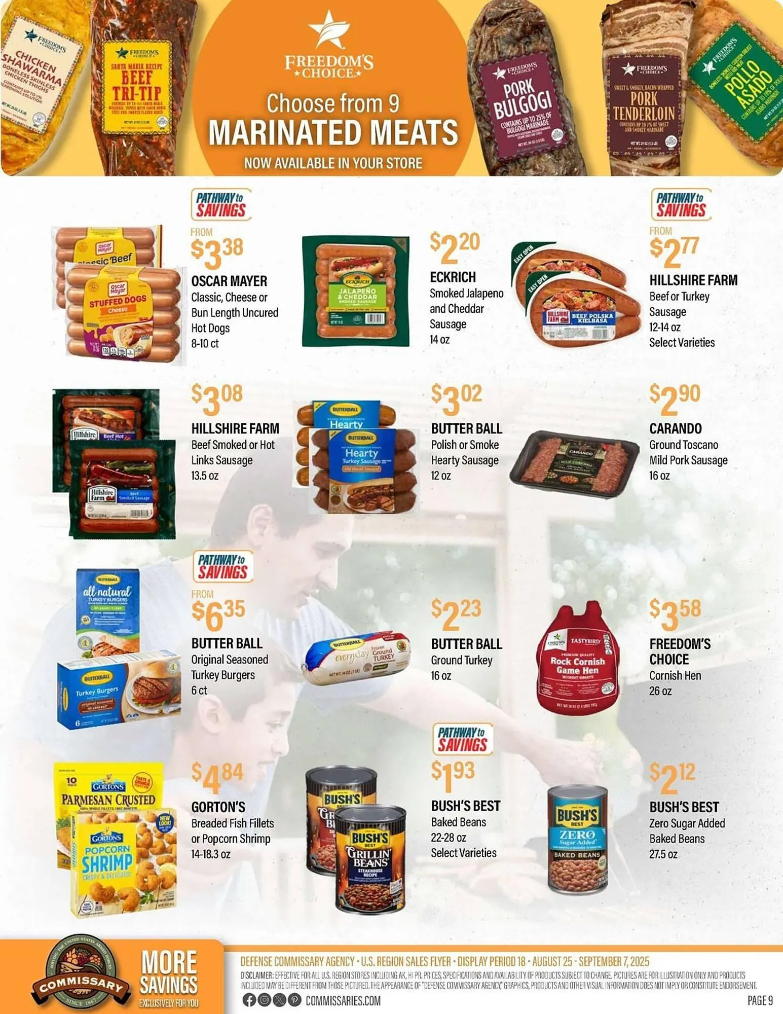 Weekly ad Commissary Weekly Ad from August 25 to September 7 2025 - Page 9