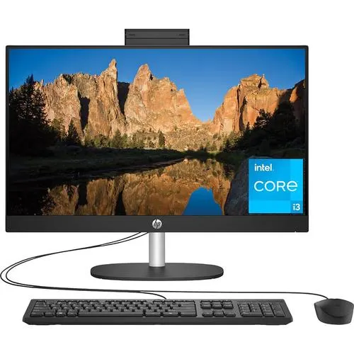 Hewlett Packard 24-cr0030 23.8-inch 8GB/256GB All-in-One Desktop PC - 7G9S5AA#ABA - Open Box