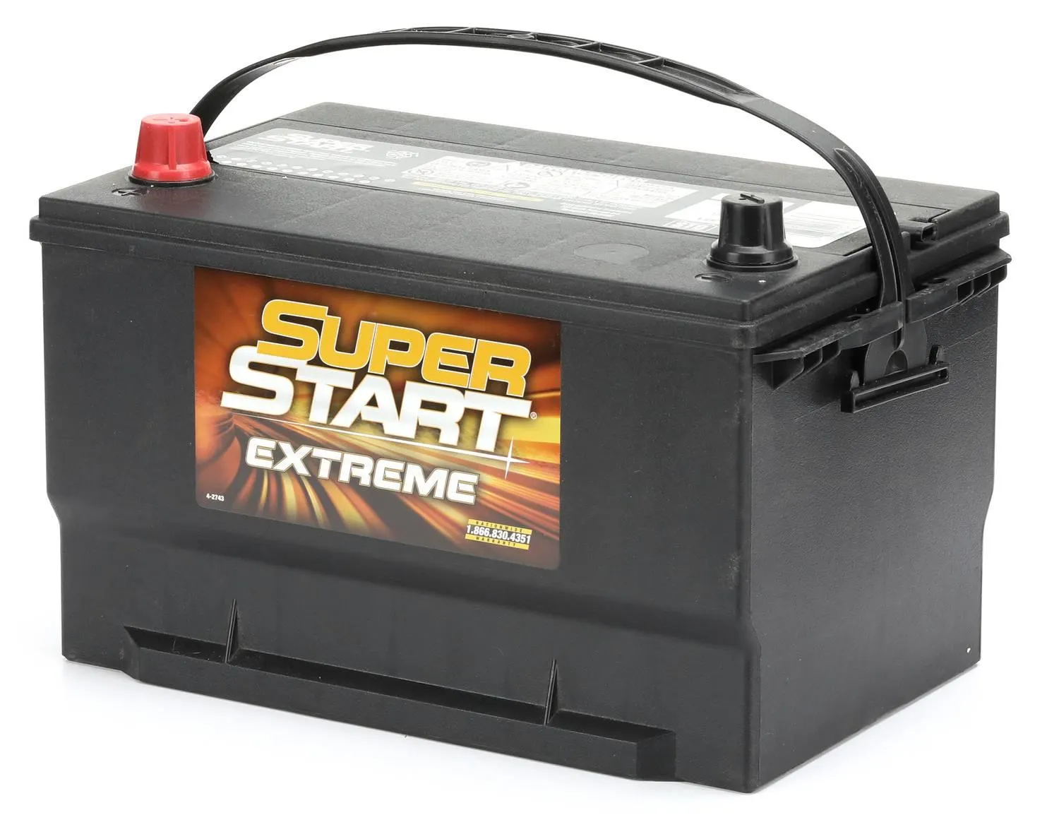 Super Start Extreme Standard Flooded Top Post Battery Group Size 65 - 65EXT