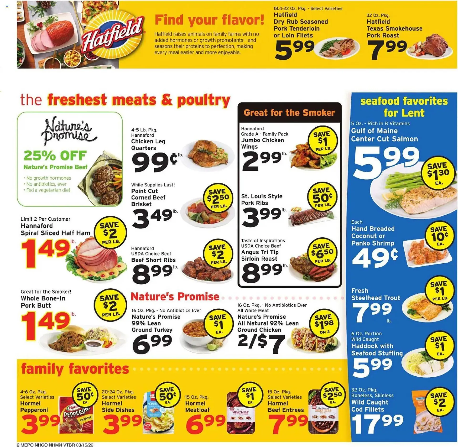 Weekly ad Hannaford flyer from March 15 to March 21 2026 - Page 2