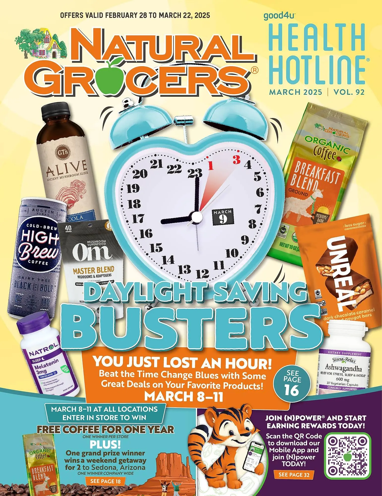 Weekly ad Natural Grocers ad from February 28 to March 22 2025 - Page 1