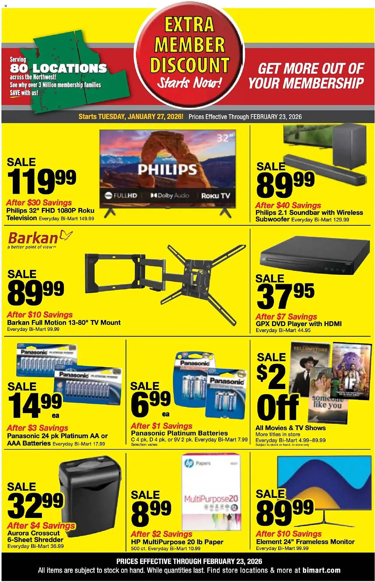 Weekly ad Bi-Mart weekly ad from January 27 to February 24 2026 - Page 6