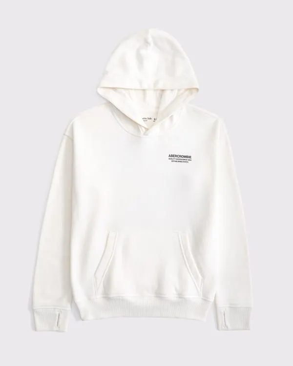 imagery logo popover hoodie