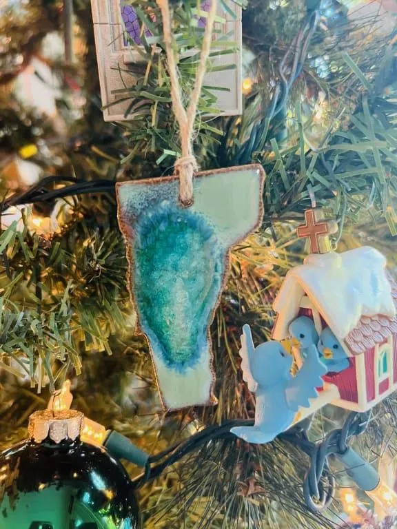 Geode State Ornament