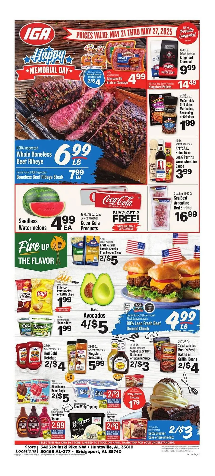 Weekly ad IGA Weekly Ad from May 21 to May 27 2025 - Page 1