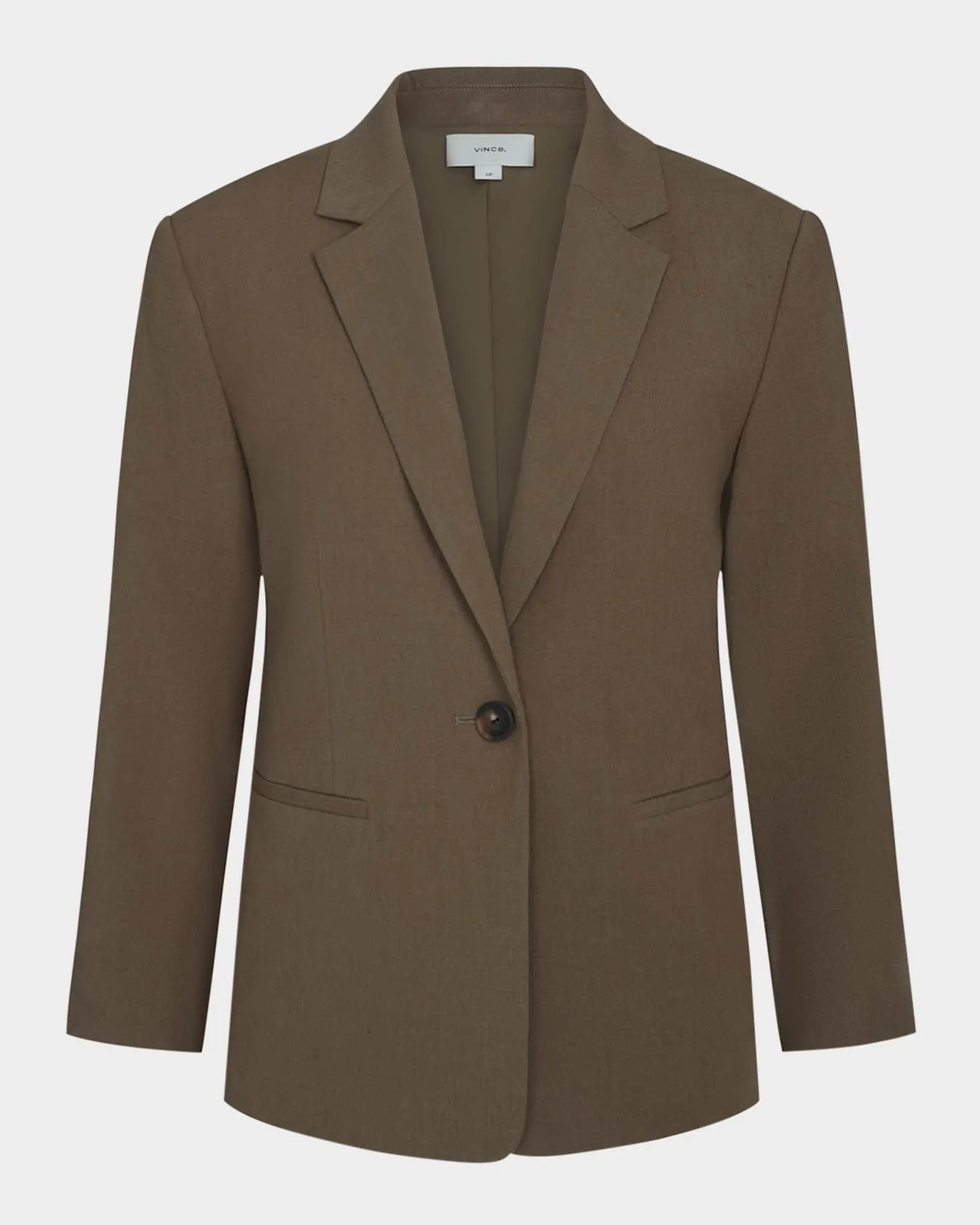 Shrunken Linen Blazer