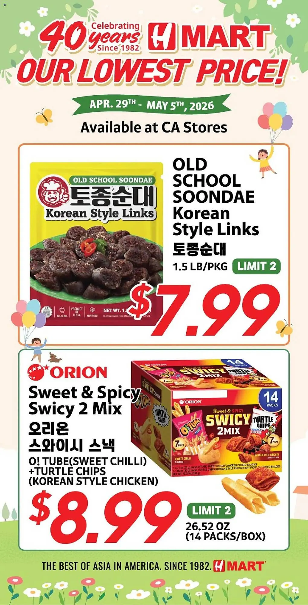 Weekly ad Hmart weekly ad from April 29 to May 5 2026 - Page 1