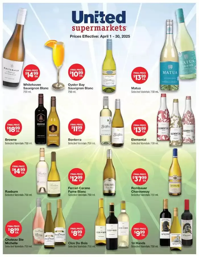 Weekly ad Great discounts on selected products from April 1 to April 30 2025 - Page 1
