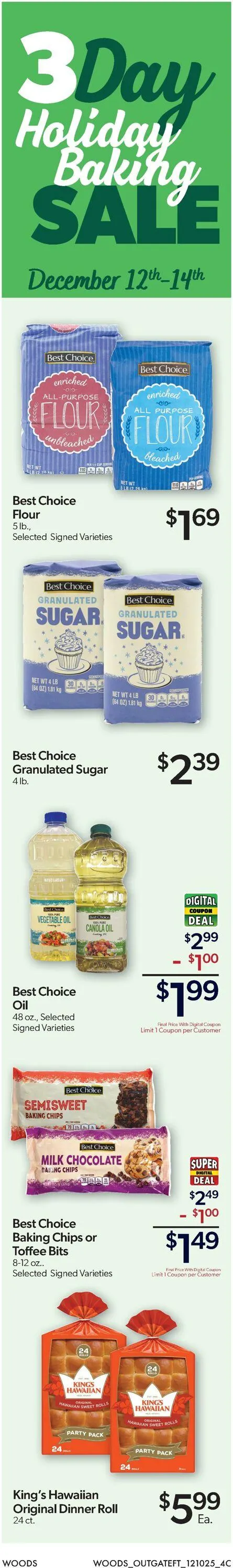 Weekly ad Woods Supermarket from December 10 to December 16 2025 - Page 5