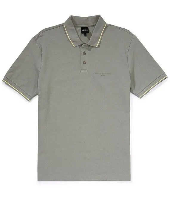 Pique Short Sleeve Polo Shirt