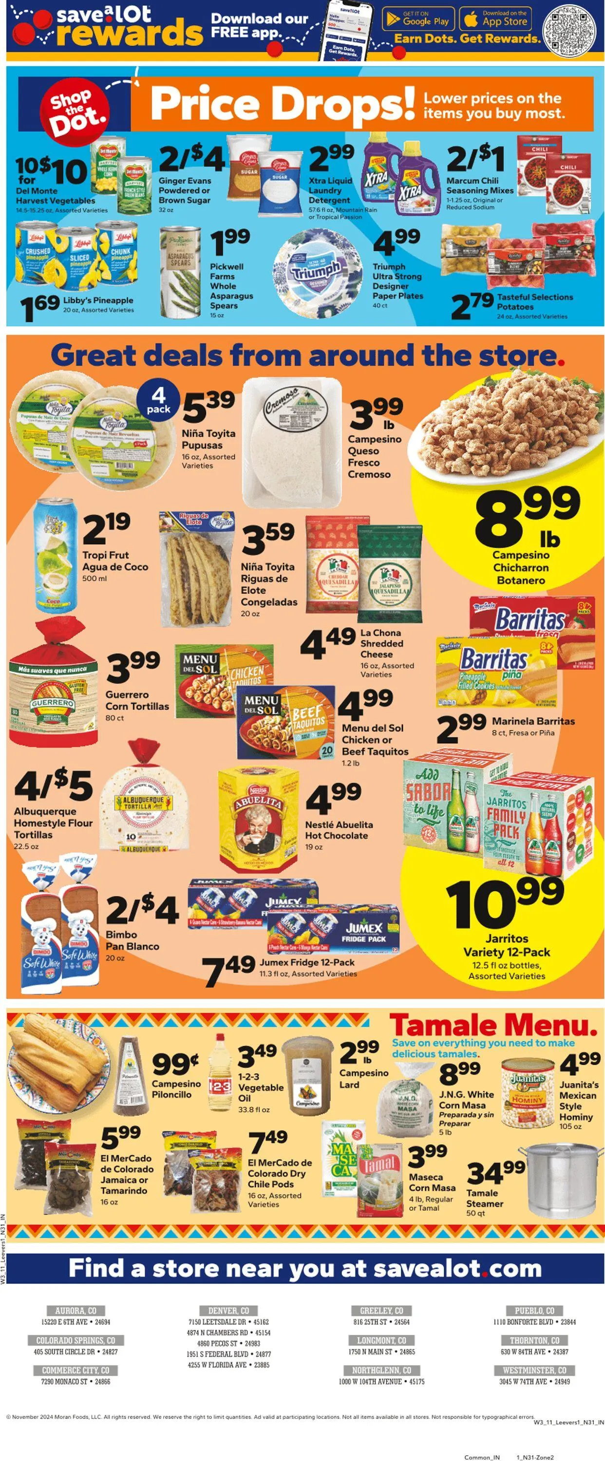 Weekly ad Save a Lot Current weekly ad from December 11 to December 25 2024 - Page 2