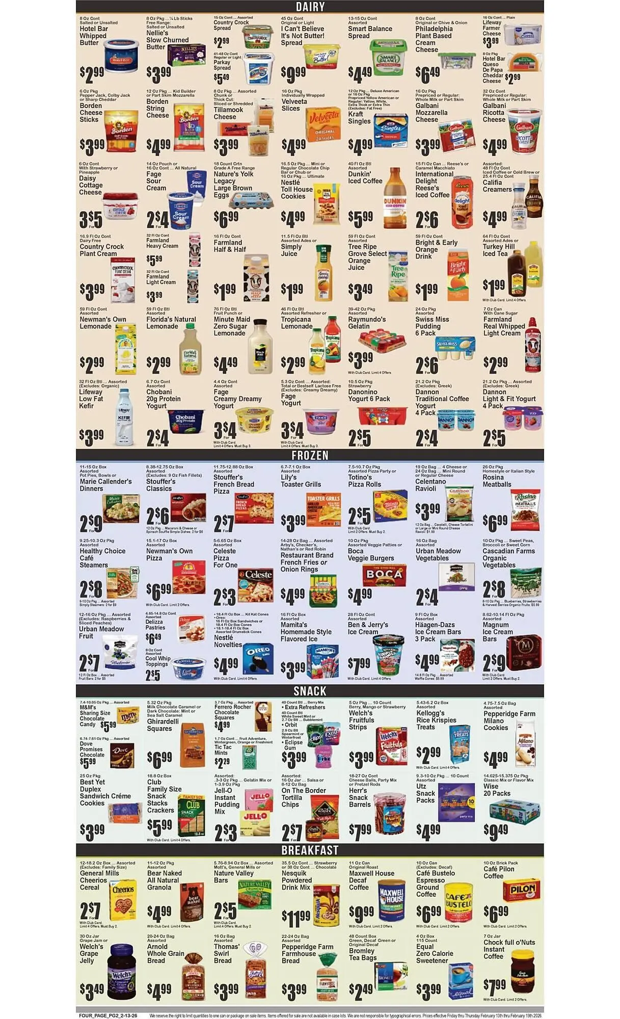 Weekly ad Key Food circular from February 13 to March 19 2026 - Page 3