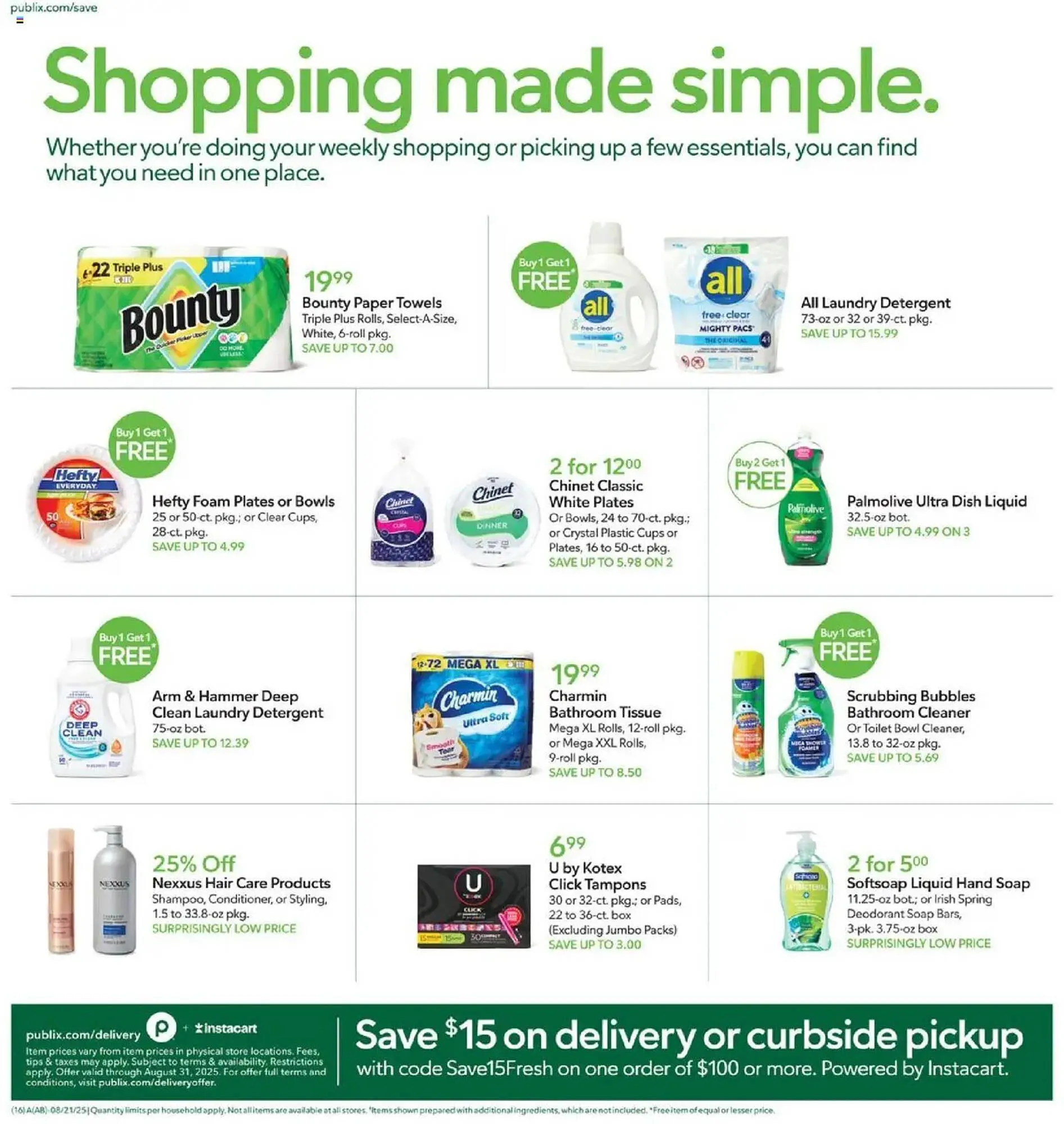 Weekly ad Publix Weekly Ad from August 20 to August 27 2025 - Page 16