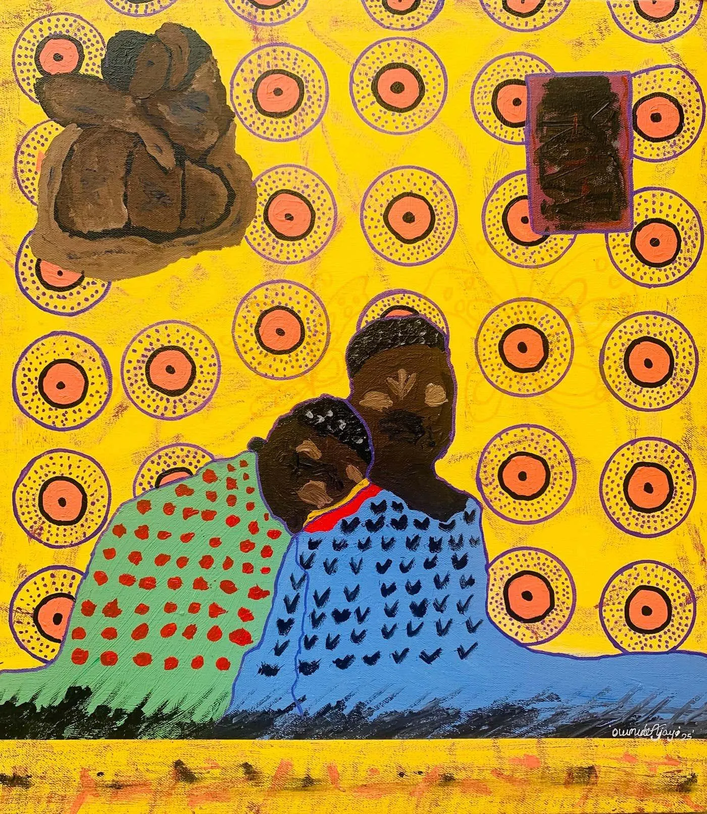 Olumide Ajayi Liminality -21st Century, Contemporary, Abstract, Pop Culture, Love, Healing 2025