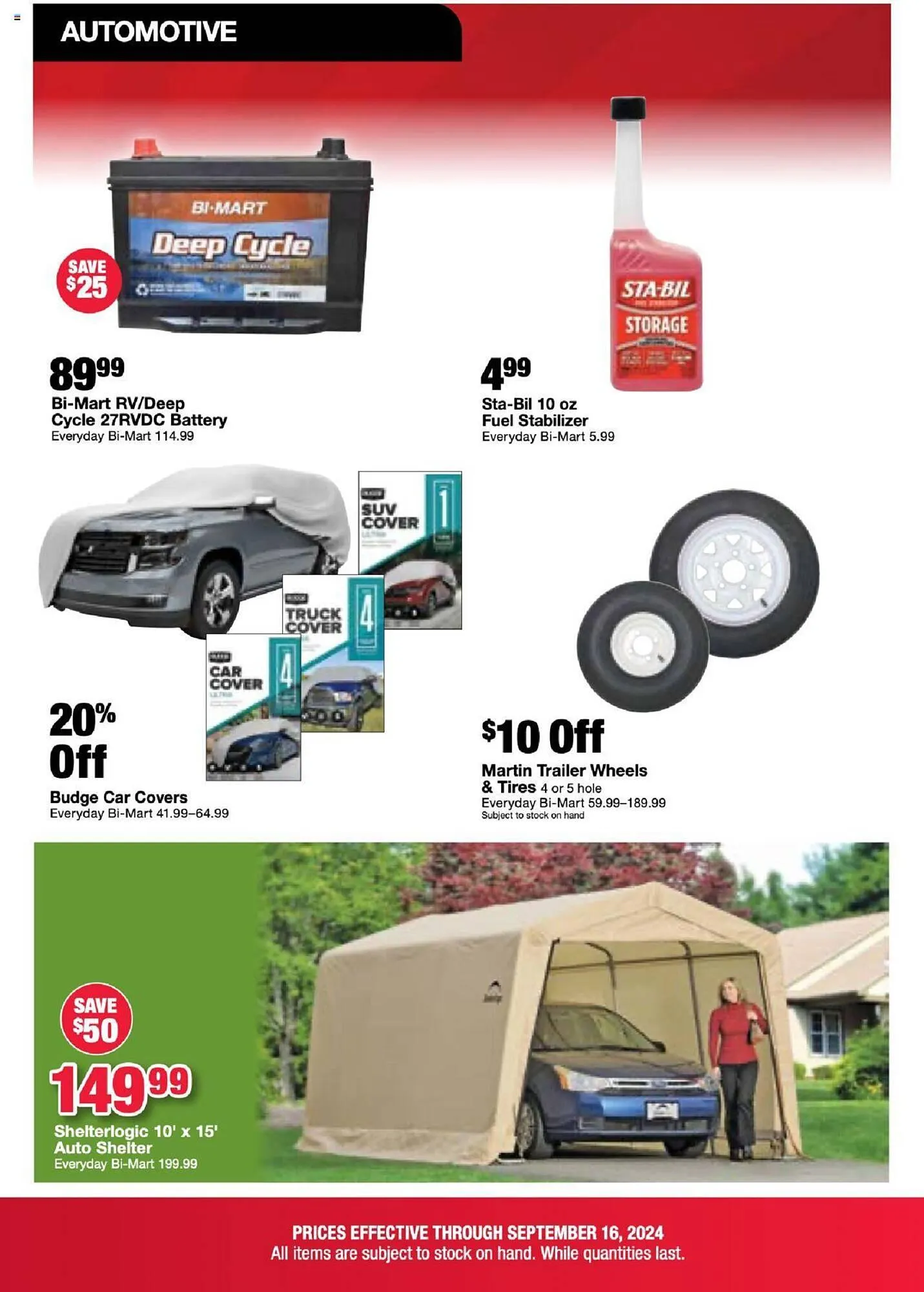 Weekly ad Bi-Mart Weekly Ad from September 10 to September 16 2024 - Page 19