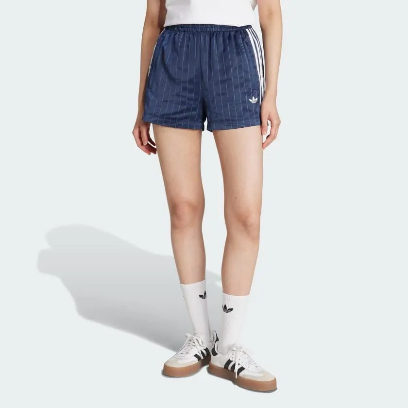 adidas Originals Pinstripe Satin Shorts
