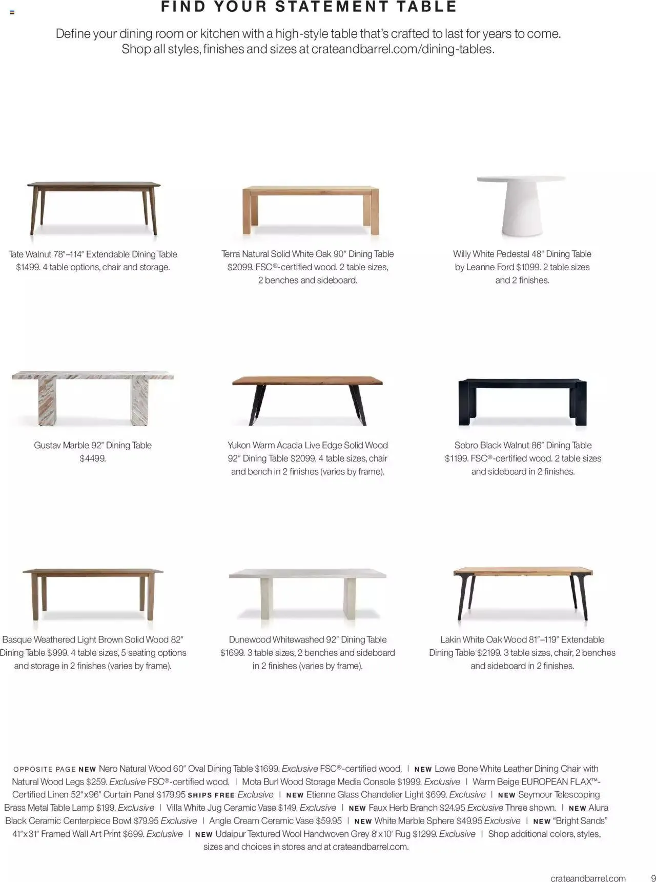 Weekly ad Crate & Barrel - Weekly Ad from April 7 to December 31 2024 - Page 9