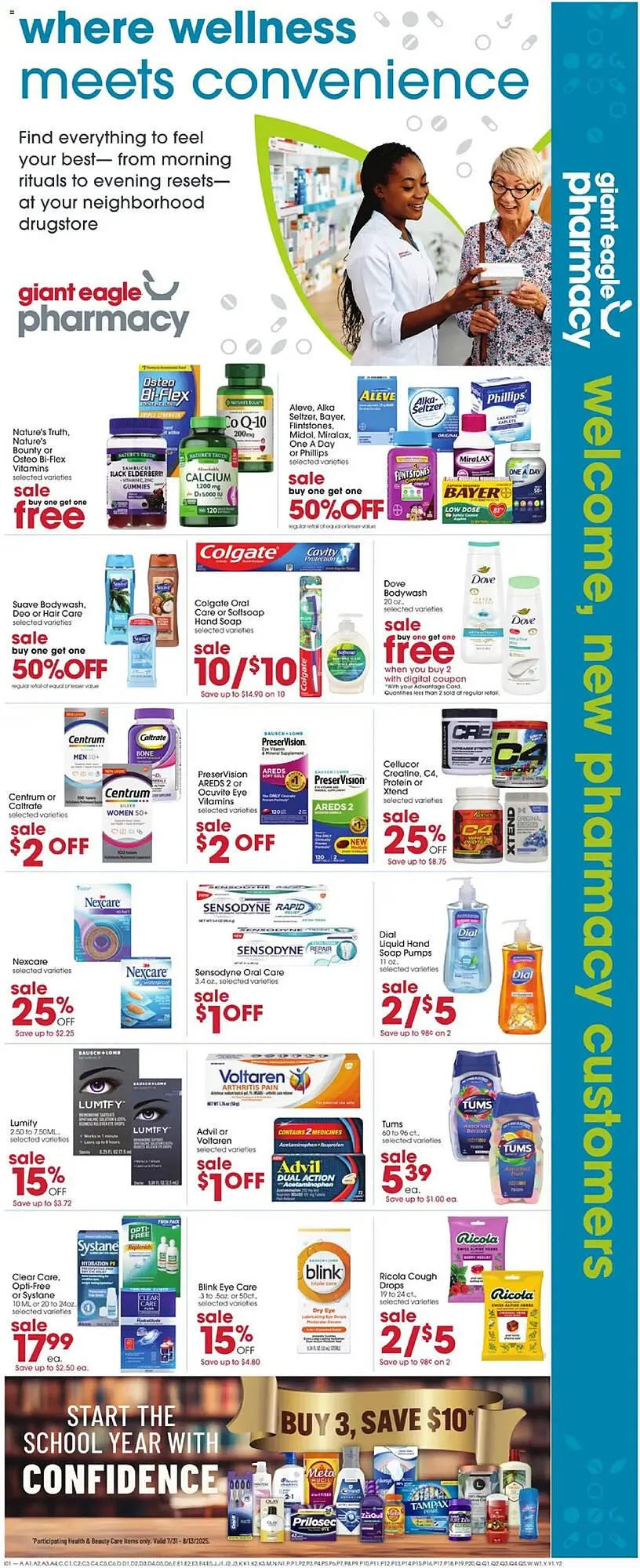 Catálogo de Giant Eagle Weekly Ad 31 de julio al 7 de agosto 2025 - Página 3
