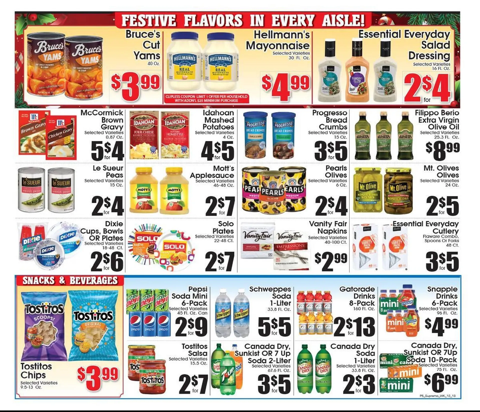 Weekly ad Supremo Foods Inc weekly ad from December 13 to December 19 2025 - Page 5