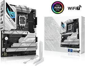 ASUS ROG Strix Z790-A Gaming WiFi II (WiFI 7) LGA 1700(Intel 14th,13th & 12th Gen) ATX gaming motherboard(16 + 1+2 power stages, DDR5, 5X M.2 slots,