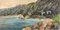 Pino Romanò, View of Costa Viola, Oil Painting, 1990s