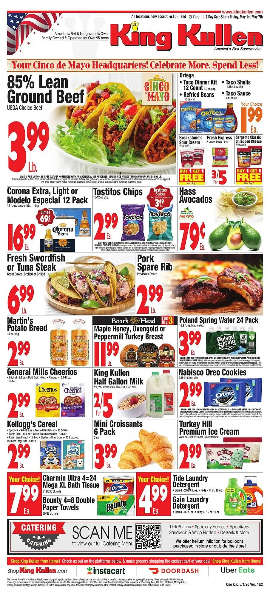 Weekly ad King Kullen weekly ad from May 5 to May 7 2026 - Page 1