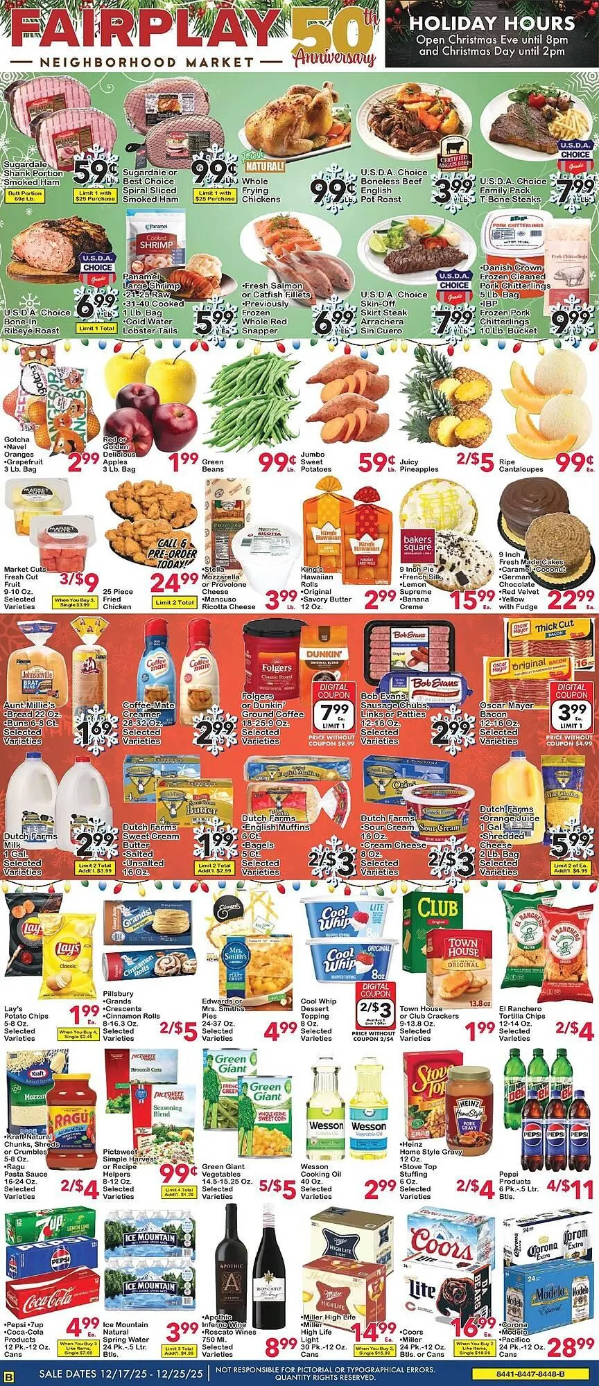 Weekly ad Fairplay weekly ad from December 17 to December 25 2025 - Page 1