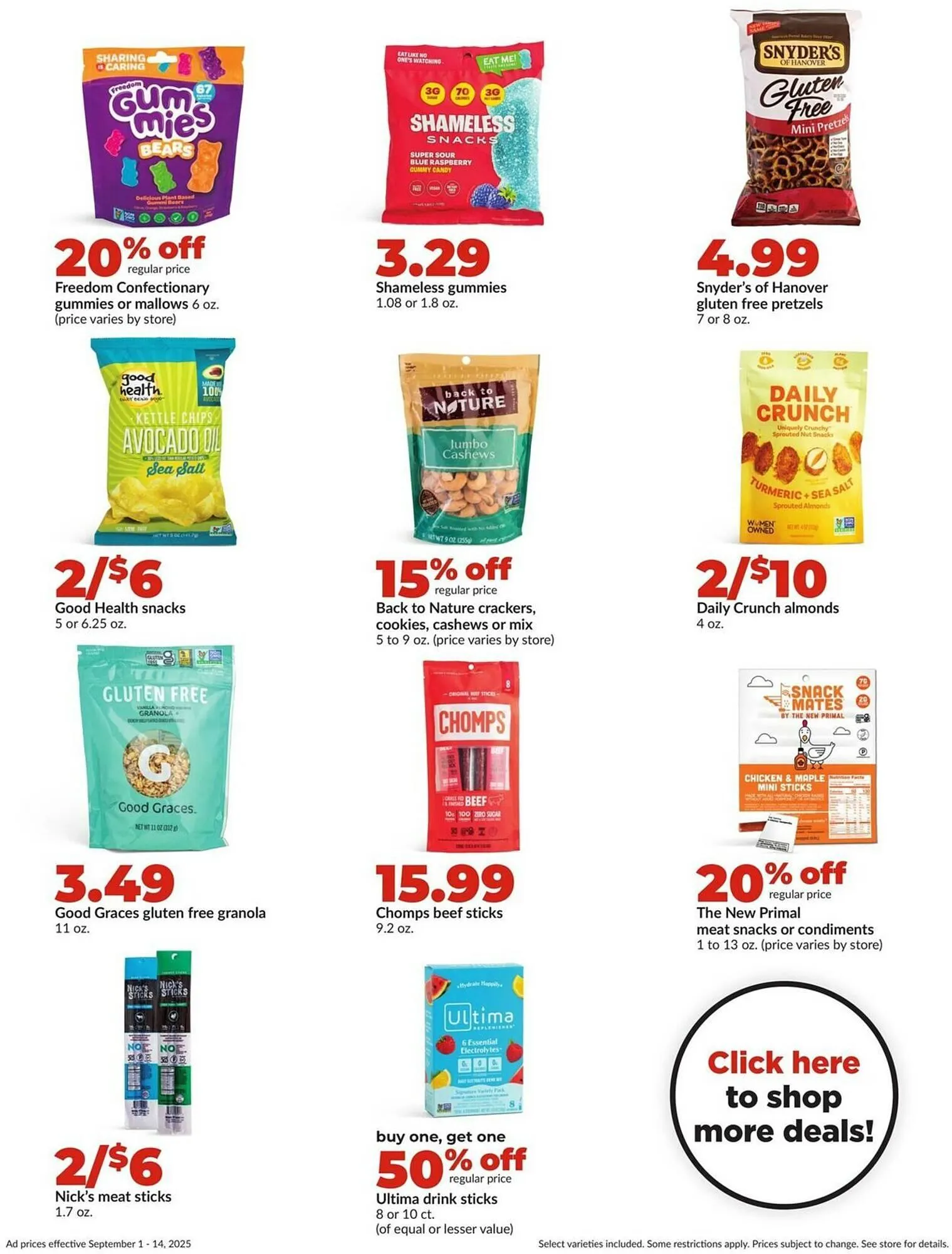 Weekly ad Hy-Vee Weekly Ad from September 1 to September 28 2025 - Page 25