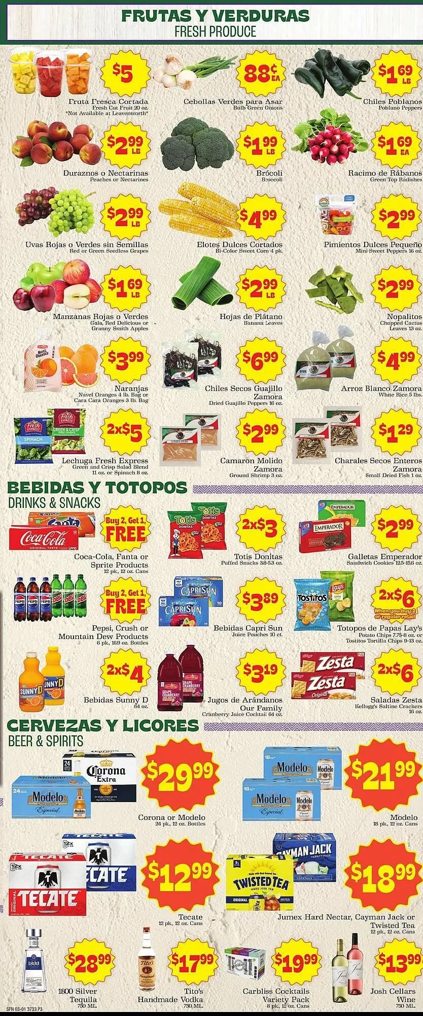 Weekly ad Supermercado Nuestra Familia weekly ad from March 1 to March 7 2026 - Page 3