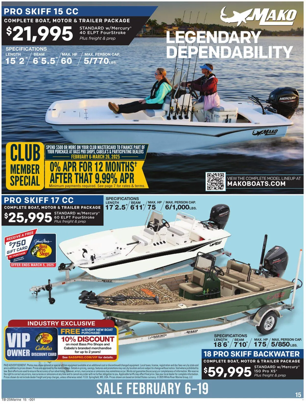 Weekly ad Bass Pro Current weekly ad from February 6 to February 19 2025 - Page 15