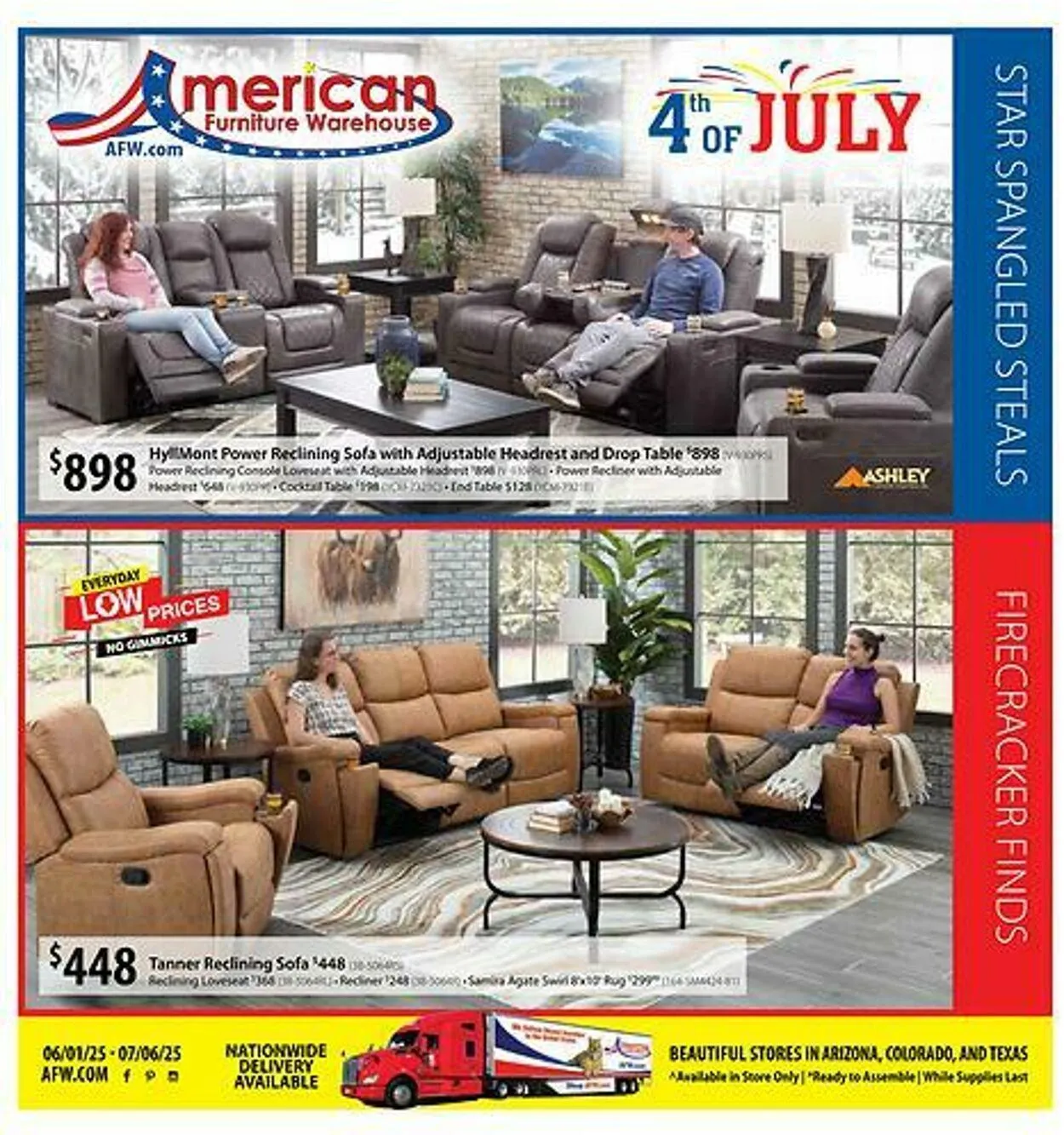 Weekly ad American Furniture Warehouse Current weekly ad from December 21 to January 4 2026 - Page 1