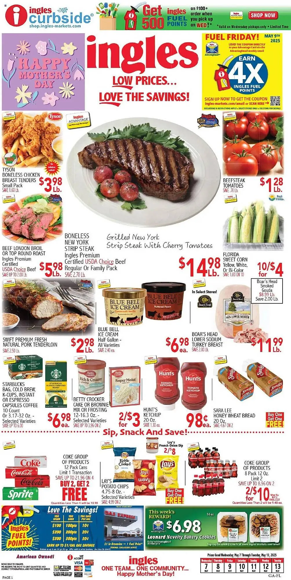 Weekly ad Ingles Markets Weekly Ad from May 7 to May 14 2025 - Page 1