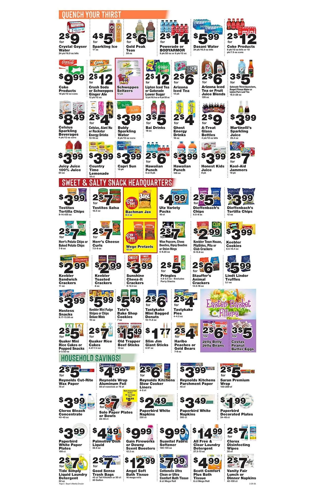 Weekly ad Boyer's Food Markets weekly ad from April 2 to April 4 2026 - Page 5
