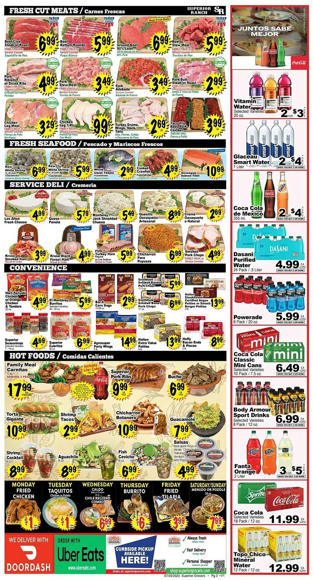 Weekly ad Superior Grocers Weekly Ad from July 30 to August 6 2025 - Page 3