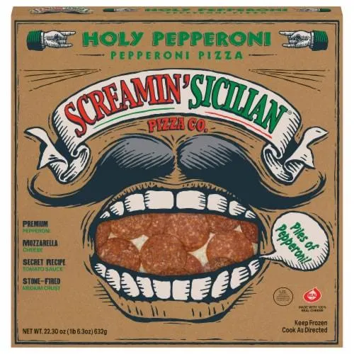Screamin Sicilian Pepperoni Original Crust Frozen Pizza