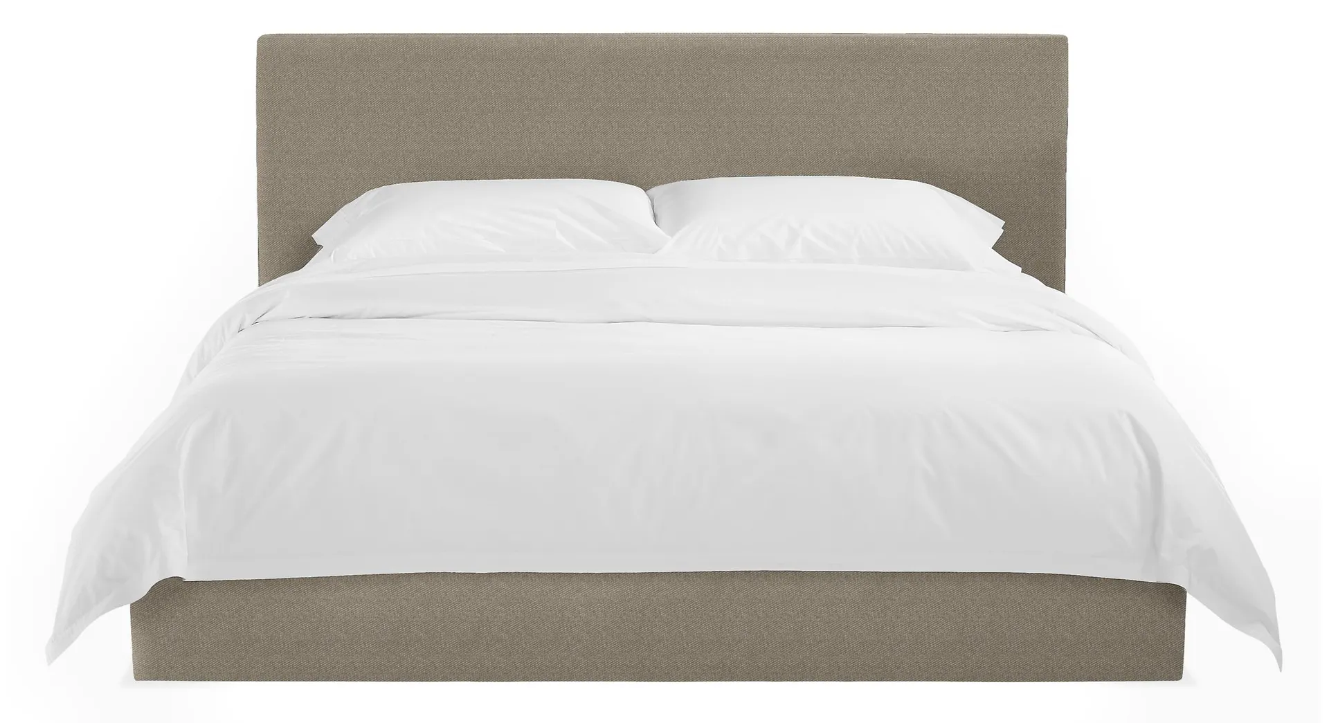 Wyatt California King 48" Headboard Bed in Arin Grey