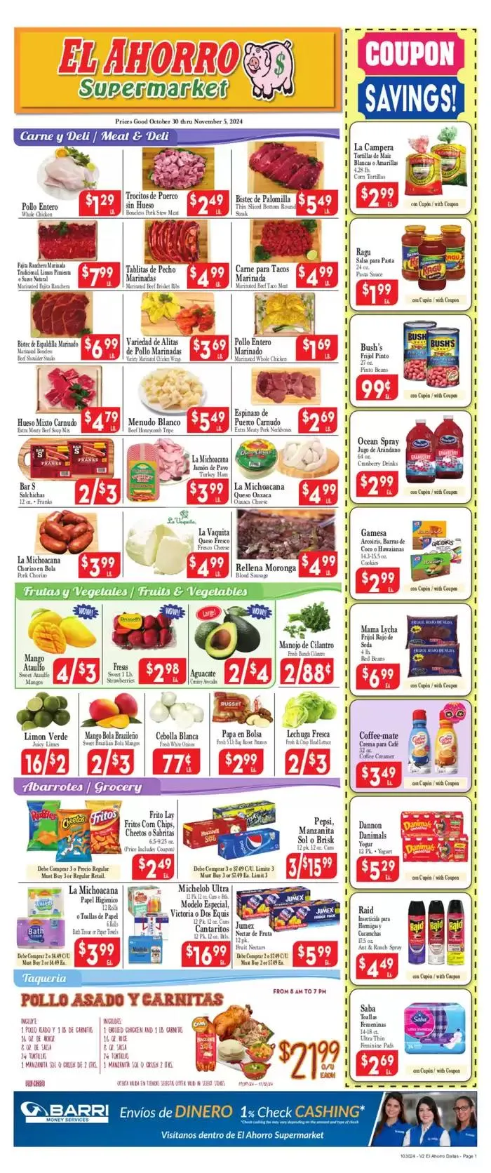 Weekly ad Attractive special offers for everyone from October 30 to November 13 2024 - Page 1