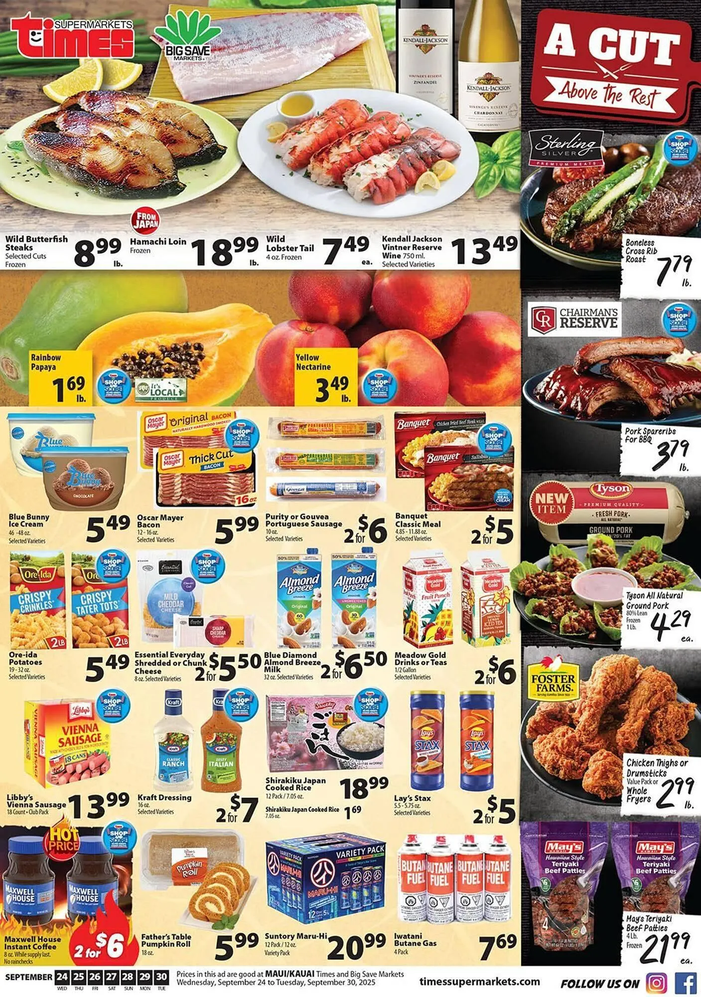 Weekly ad Times Supermarkets weekly ad from September 24 to September 30 2025 - Page 1