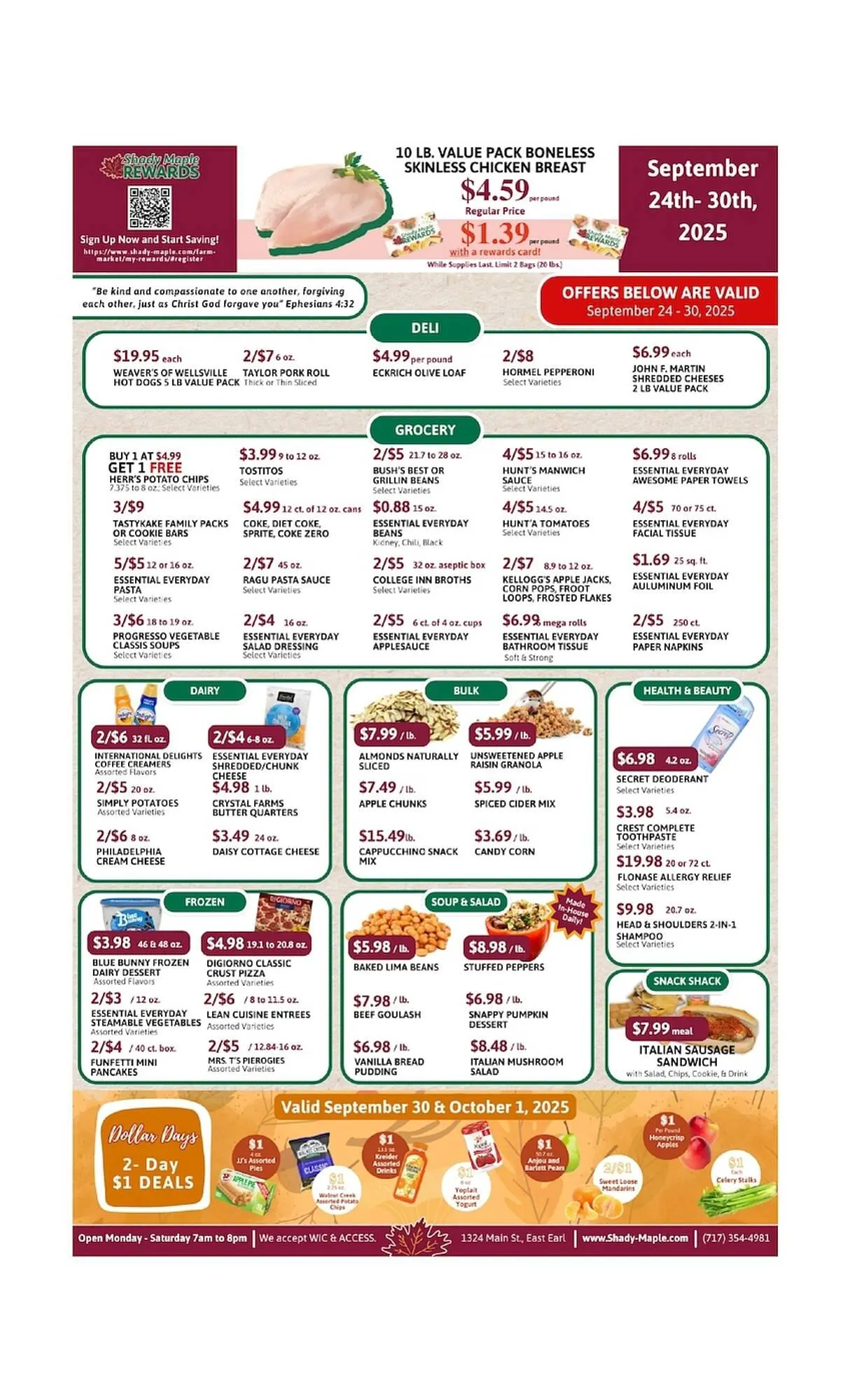 Weekly ad Shady Maple Farm Market weekly ad from September 24 to September 30 2025 - Page 2