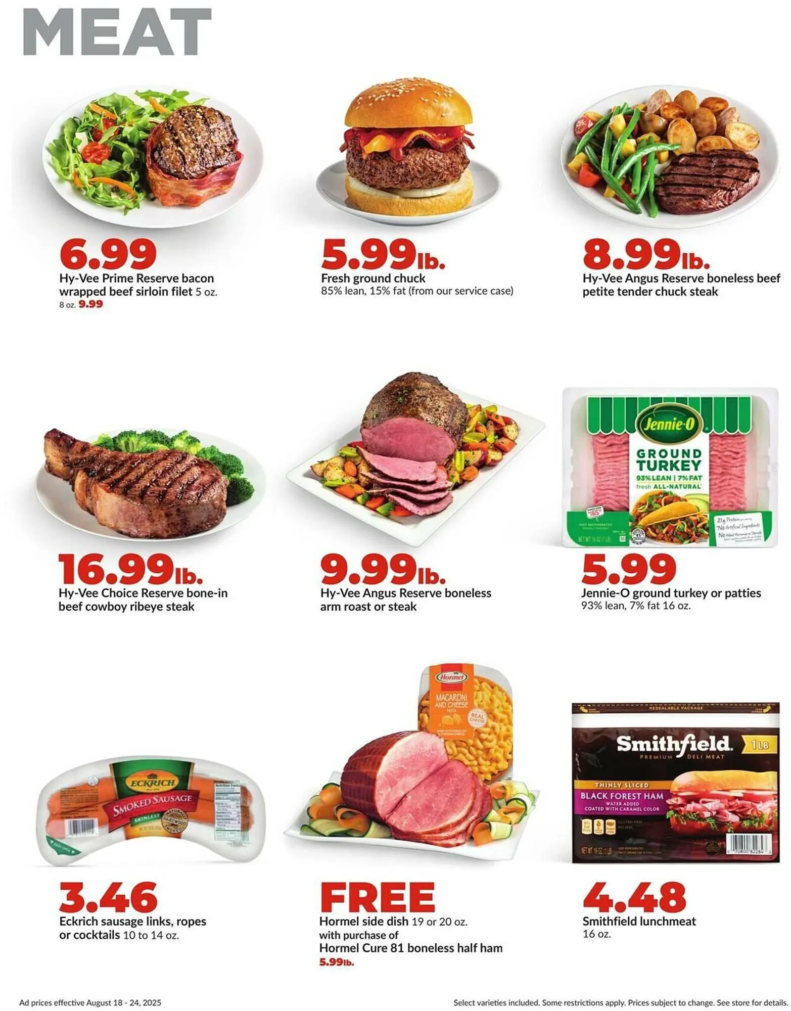 Weekly ad Hy-Vee Weekly Ad from August 18 to August 24 2025 - Page 9