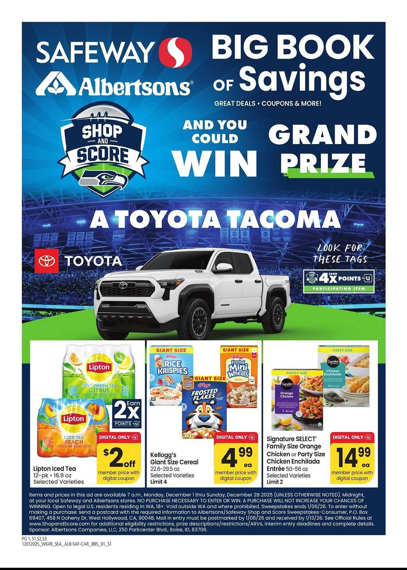 Albertsons weekly ad - 1