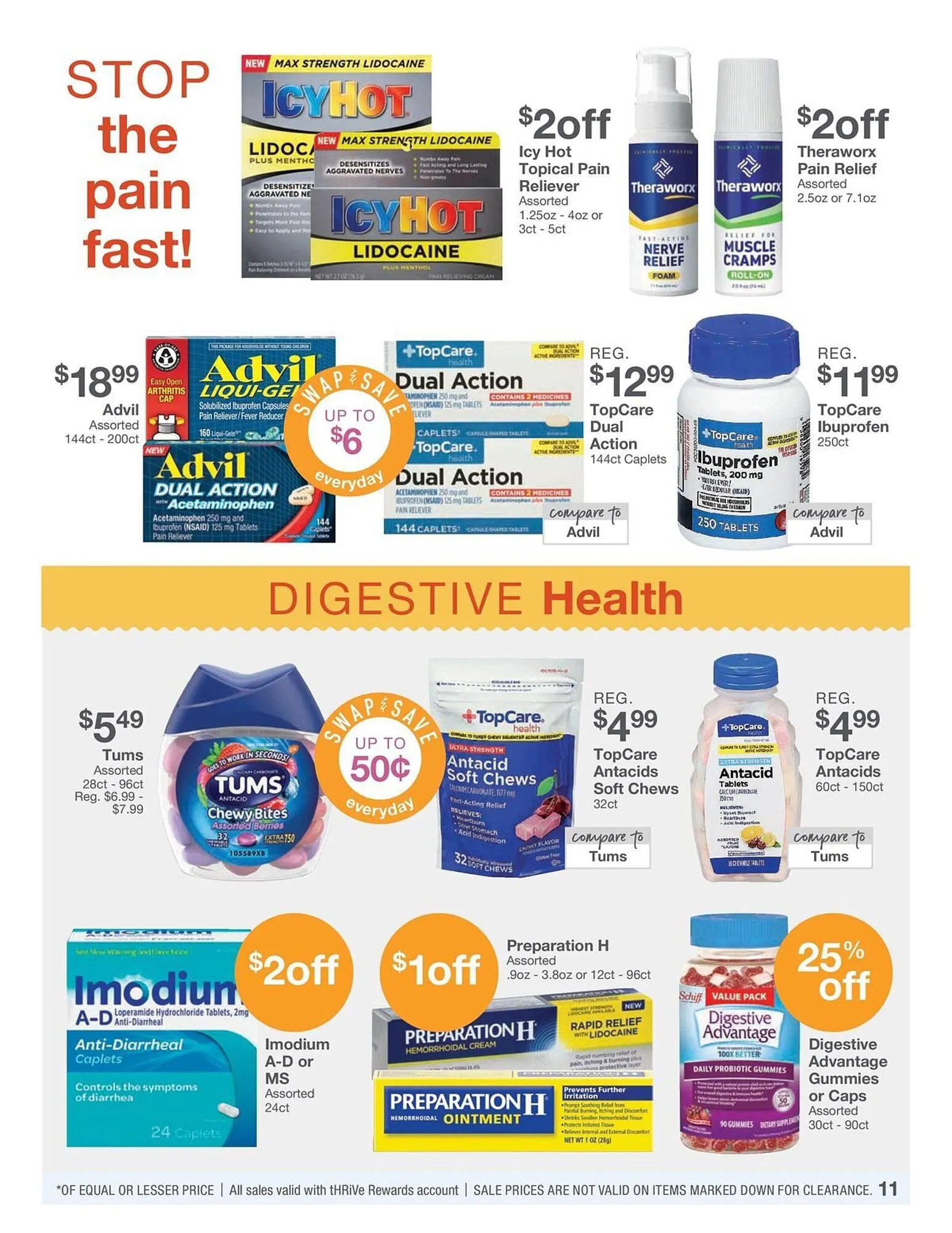 Weekly promotion Kinney Drugs Weekly Ad spanning from August 1 to August 31 2025 - Page 11 for Catalogue 365