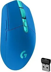Logitech G305 Lightspeed Wireless Gaming Mouse - Blue (Renewed)